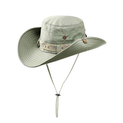 China Cotton Casual Korean Fisherman Summer Style Sunscreen Sunshade Sun Hat Outdoor Hats Beach Mountain Trekking Hat Fishing Bucket Hat for sale