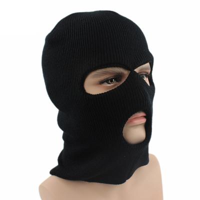 China Fire Retardant Three Hole Knit Sweater Hat Bandit Robbers HatHalloween Spoof Men's And Women's Neck Protection Cycling Cap Outdoor Cycle Hat for sale