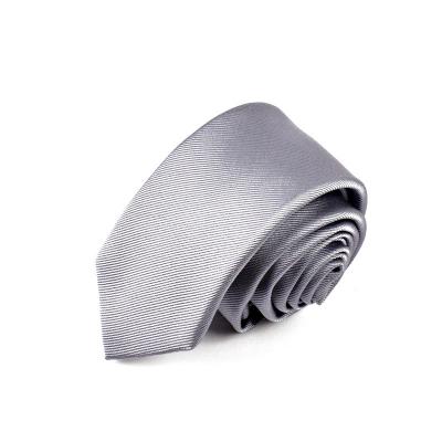 China Jacquard Silk Black Male Business Casual Solid Color Necktie Gentleman Workplace Tie Customization Manufacturer for sale