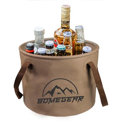 China Multifunctional Outdoor Portable Folding Camping Water Bucket for sale