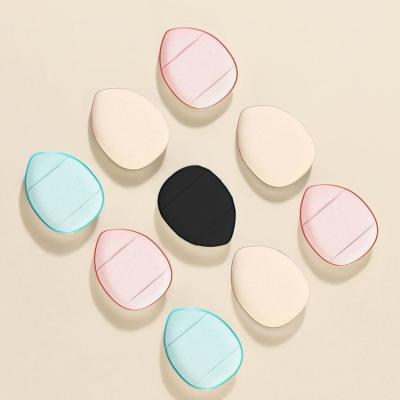 China Beauty Care Makeup Tools Fingertip Air Cushion Non Tear Latex Mini Makeup Puff Beauty Makeup Applicator Blender For Face for sale