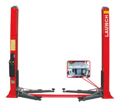 China Hot LAUNCH Post 2 Car Auto Lift Garage Auto Car Lift 3.5ton for sale