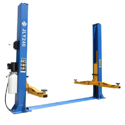 China Good Quality Car Lifts 4 Ton Red Blue Cylinder Hydraulic Car Lifter Used Car Lifts For Sale 4tons for sale