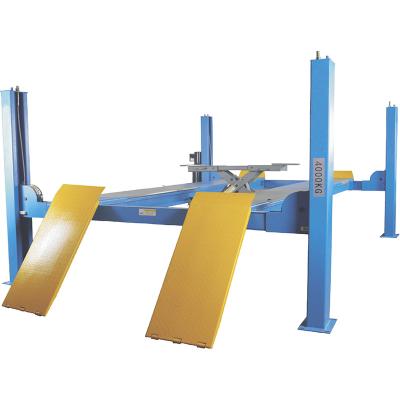 China Hydraulic Lift 4 Post Car Lift JLY-4-440D Alignment Lift 4000kg for sale