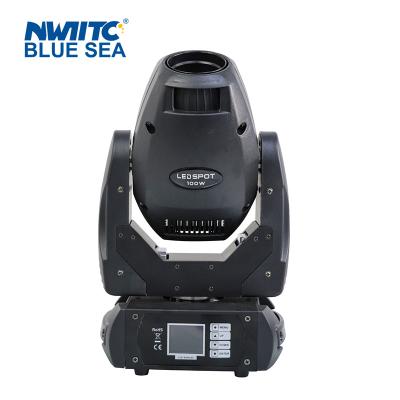 China Sports stadiums party disco dj mini stage light 100w dmx gobo projector spot led moving head for sale