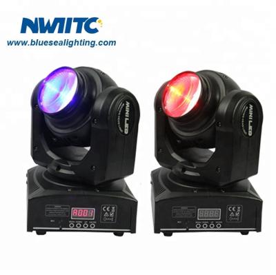 China Beam+beam Pro Led Party Light RGBW 4-in-1 Double Side Beam Mini Moving Head for sale