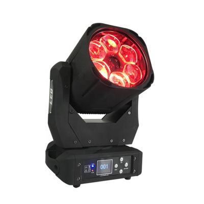 China Hotel Pro Rotating Stage Light 6x40w RGBW 4in1 Zoom Bee Eye Led Moving Head for sale