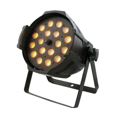 China Wedding rgbwa rgbaw par64 18x15w zoom light dj dmx price good par 64 UV led for sale