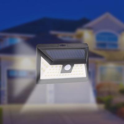 China Polycarbonate All In One Solar Rechargeable Street Light Lithium Battery Power Source Garden Wall Light for sale