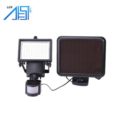 China Garden China Suppliers IP65 90 LED PIR Human Body Induction Motion Sensor Solar Led Lawn Light With Amorphous Silicon Solar Panel for sale