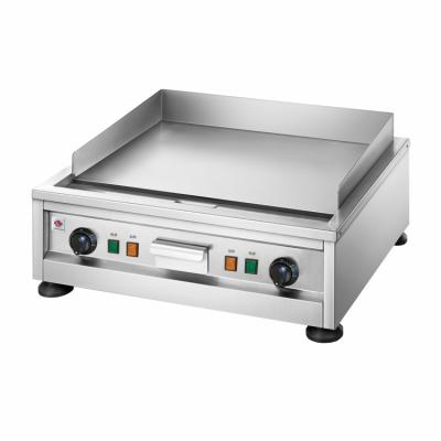 China Grilling Food Hotel Restaurant Kitchen Equipment Electric Griddle Stainless Steel Electric Griddle for sale