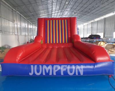 China Premium PVC Tarpaulin Inflatable Wall Sticky Adults Inflate Sport Games For Commercial Rental for sale