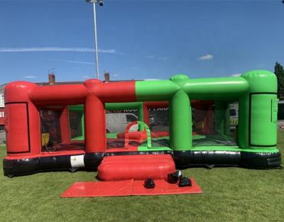 China 0.55mm PVC Tarpaulin Outdoor Adults Battle Arena Factory Sale Inflatable Bungee Sea Ball Game for sale