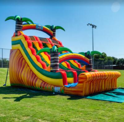 China Outdoor Or Indoor Outdoor Inflatable Slide Commercial Inflatable Dry Slide For Kids for sale