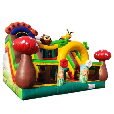 China Factory Price Outdoor Or Indoor Inflatable Slides Beauty Commercial Bounce House Slide For Kids for sale