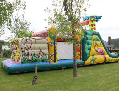 China Best Price PVC Tarpaulin Inflatable Fairway Rent Hot Inflatable Jumping House And Slide for sale