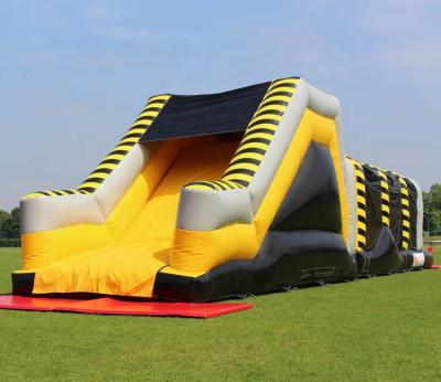 China Outdoor or Indoor Inflatable Assault Obstacle Course for Adults and Kids Outdoor Challenge for sale