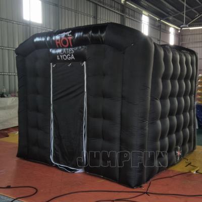 China Hot Selling Inflatable Dome 2-3 Person Inflatable Yogo Tent For Yoga Gym Room White Or Black 274cmL*274cmW*228cmH Or Customized for sale