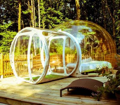 China Outdoor Inflatable Bubble Tent Transparent Inflatable PVC Tarpaulin Hotel Hotel Tent for sale