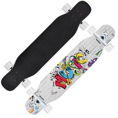 China OEM 7ply Modern Wholesale White Old School Skateboard Custom Canadian Skateboard Decks for sale