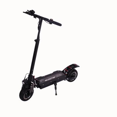 China Foldeable 2400w 19 Inch Electric Scooter Big Tire Adult Wide Wheel Best Dual Brushless Motor for sale