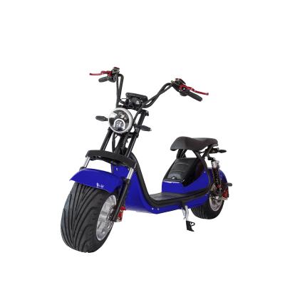 China 2000W Fat LCD Display Screen Tire Citycoco For Adult Electric Scooter for sale