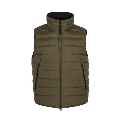 China Waterproof Ready For Boat 2021 New Arrival High Quality Mens Duck Down Quilted Vest for sale