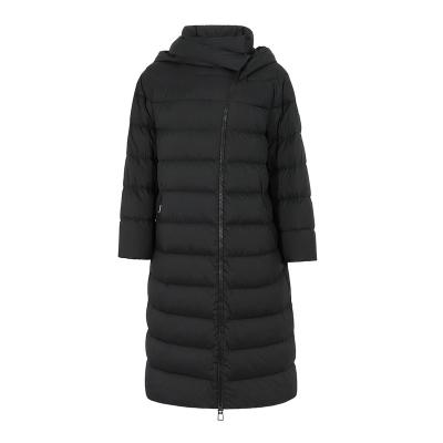 China Waterproof OEM Customized Factory Supply Europe New Arrival High Quality Women Down Long Quilted Jacket for sale