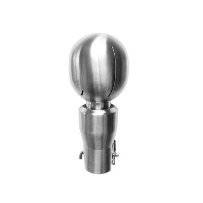 China Food Processing 360 Degree Rotating Nozzle Spray Sanitary Stainless Steel Ball Tank for sale