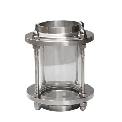 China Food 1/2'8' Stainless Steel Food Grade Sanitary Sight Glass for sale