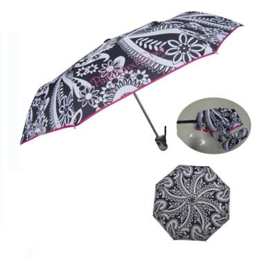 China Traditional Full Color Heat Transfer Printing Japanese Folding Parasol Umbrella for sale