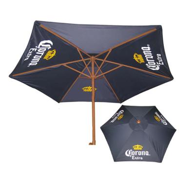 China Wooden Frame Traditional Strong Waterproof Outdoor Umbrella for sale