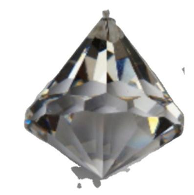 China China Chandelier Lighting Lamp Crystal Glass Pyramid Prism Hanging Pendant Parts for sale