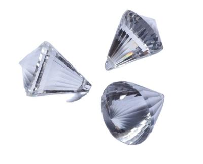 China China Chandelier Lighting Lamp Crystal Glass Pyramid Diamond Ball Pendant Prism for sale