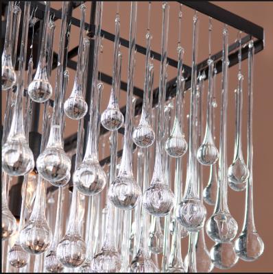 China China Chandelier Lighting Crystal Glass Raindrops Hanging Prism for sale