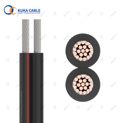 China Solar Power Station / Solar Power System 4mm 6mm 10mm Twin Core TUV PV Solar Cable 16mm for sale