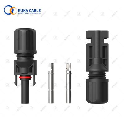 China Fast Delivery 1000v/1500v TUV PV Power Solar Cable Connector Wire Waterproof Solar Connector For Solar Panel System for sale