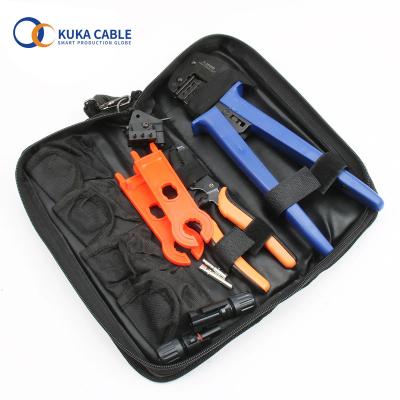 China PLIERS Crimp Tool Solar Bag Wire Stripper Connector Crimper Wrench Crimp Terminal Crimp Terminal Range 2.5/4/6mm2 for sale