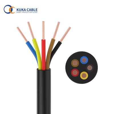 China Automotive Trailer Auto Cable Wiring 5 Core Thin Wall PVC Wire For Trailer Caravan Light Cable for sale