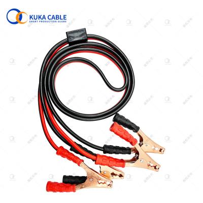 China 12v 24v Auto Vehicles CE 16mm2 Emergency Tools Car Rubber Clamp Battery 200A Jumper Booster Cables for sale