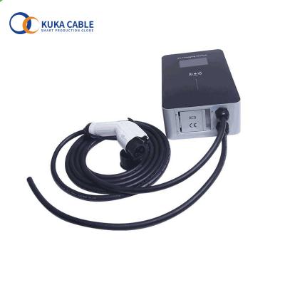 China China-chic New Model 2 Car Charging Cable 7kw 32A 16A Electric Single Wall Box Expression EV Charging Station for sale