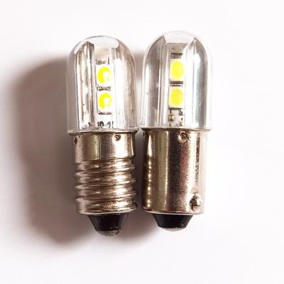 China BA9S Single Touch Bayonet Led Bulb 6V 12V 24V 3030 Chips Pinball E10 Low Led Bulbs Lights For Car 10 x 25.8mm (BA9S) for sale