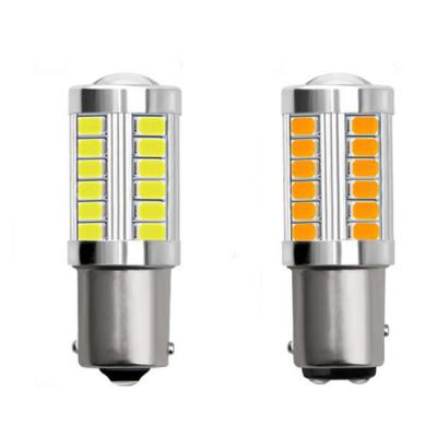 China High Brightness LED Car Brake Light 1156 BA15S 1157 BAY15D P21W 33 LED 5630 Auto Reverse Lamp DM 3157 Tail Car Bulb Brake Lights for sale