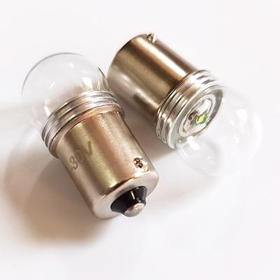 China Single Auto Led Turn Signal Light Bulb BA15D Contact G18 BA15S Base Automotive LIGHT Bulb Automotive LIGHT Bulb for sale