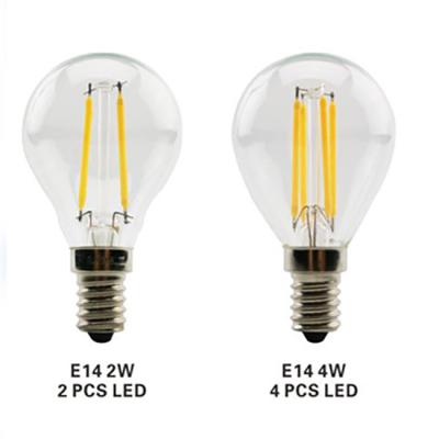 China Residential High Quality G45 E14S 1W Led Bulb Saving Energy Led Lamp Bulbs for sale