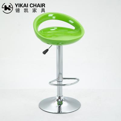 China Cheap Modern Swivel Custom Bar Umpire Chair Stools Modern Hot Selling Modern Bar Chairs Green for sale