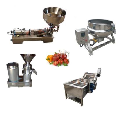 China Trade Assurance Peanut Butter Butter Making Machine Tomato Sauce Ketchup Making Production Line for sale