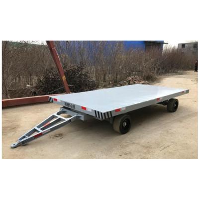 China Factory Warehouse Transfer Pull Truck Special Purpose Vehicle To Tow Trailer Equipment Flatbed Trailer for sale