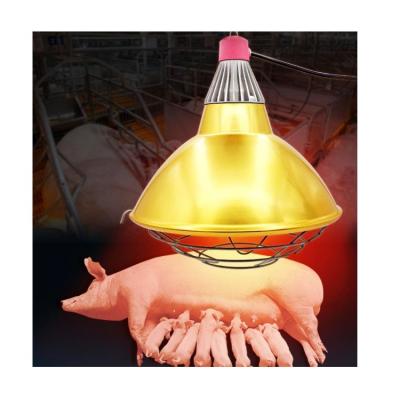 China Lamp Harp Animal Farm Equipment Lamp Shade Cover Infrared Heating Light Heat Lamp For Pig for sale