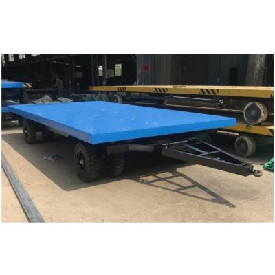 China Superior high quality heavy steel flatbed trailer flatbed trailer flatbed truck pull truck factory transfer pull truck sale mining car for sale